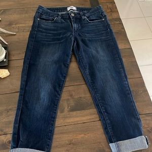 Pre-loved Paige Denim Jeans Kylie Crop Size 27